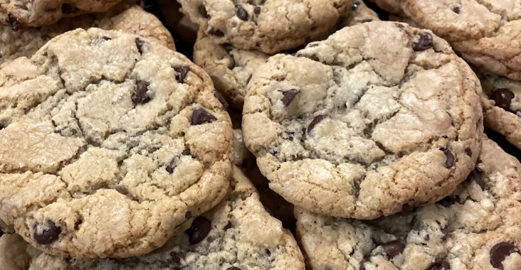sourdough chocolate chip cookies
